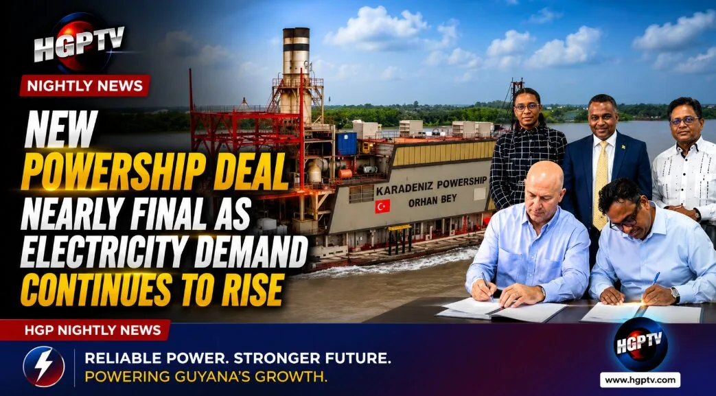 Guyana: New Power Ship Deal Nearly Final As Electricity Demand Continues To Rise