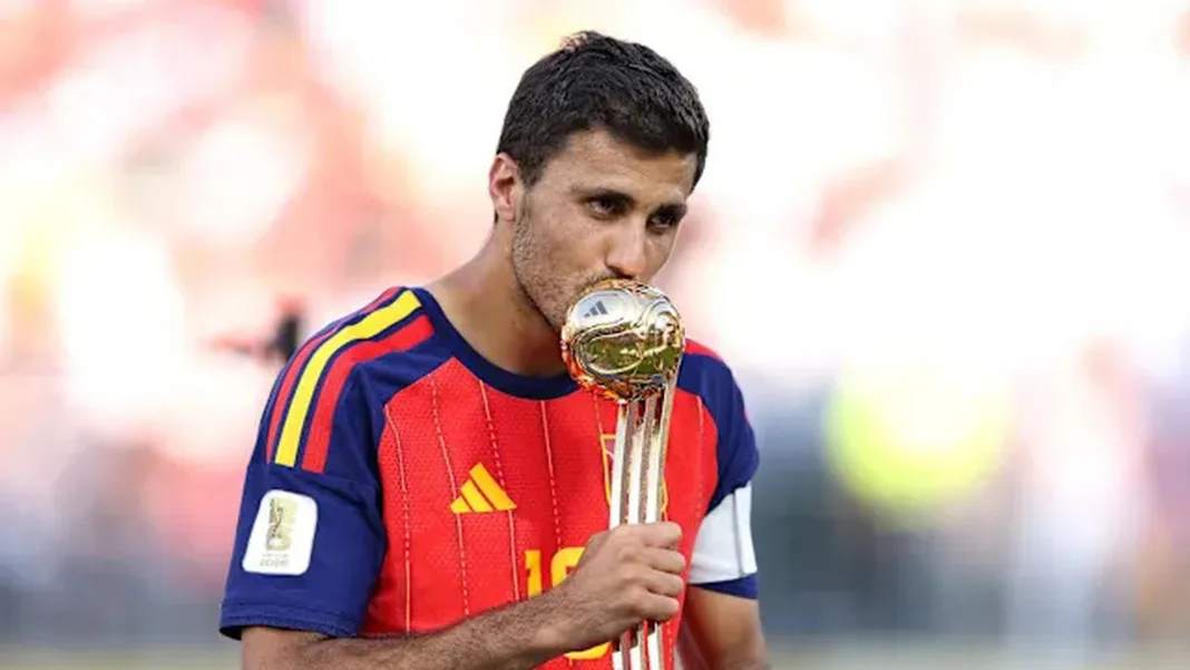 Rodri gana el Balón de Oro como mejor jugador del Mundial 2026