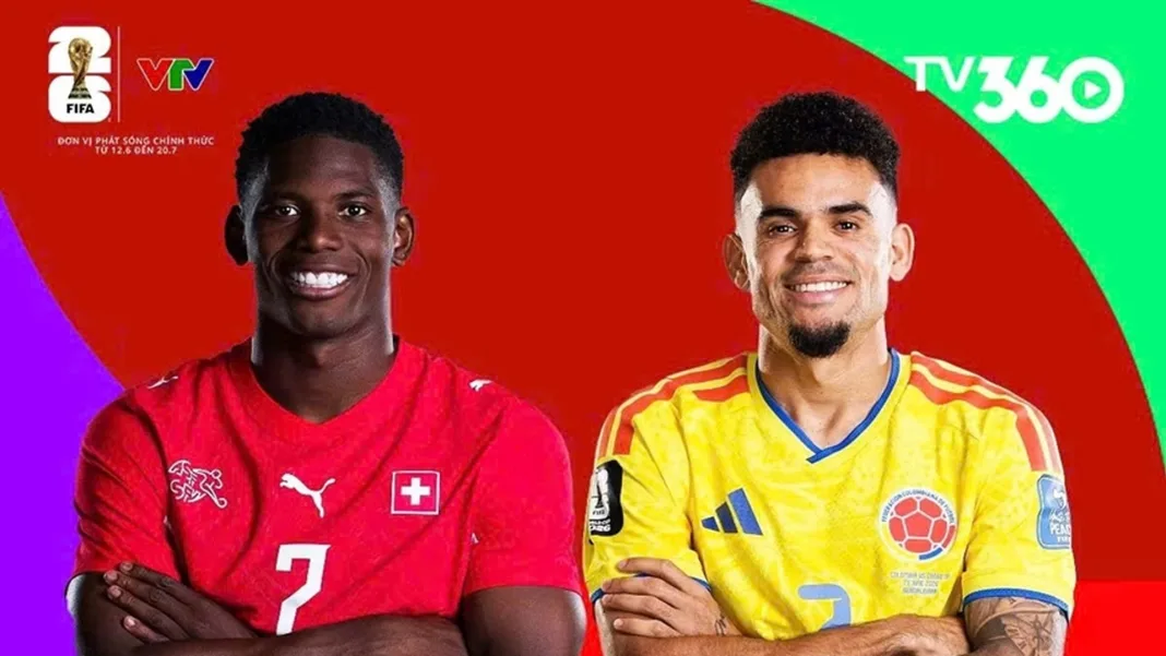 World Cup 2026: Thụy Sĩ và Colombia đối đầu tại vòng 1/8