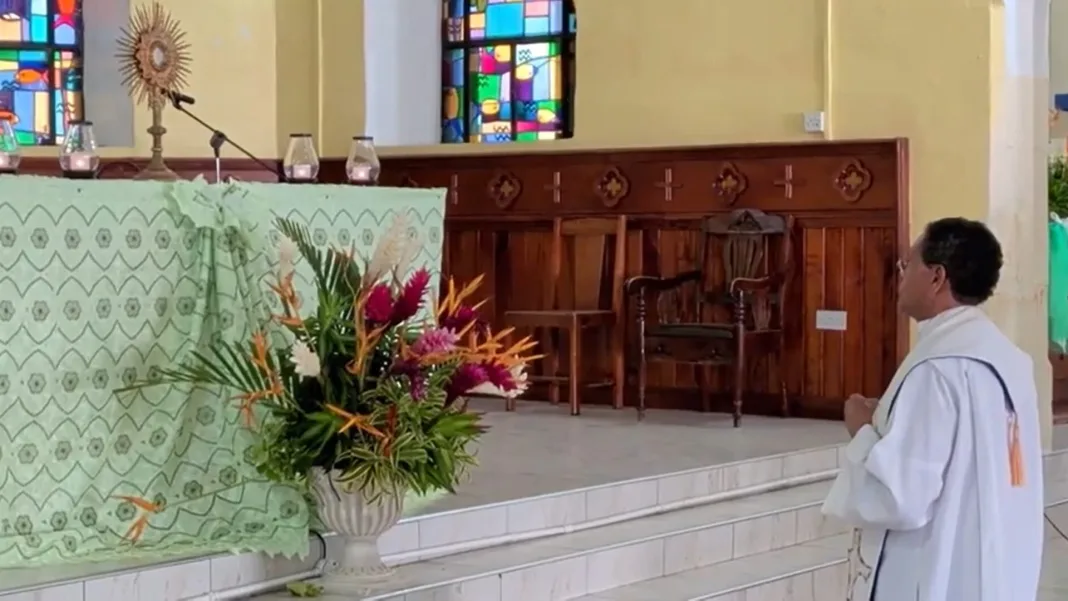 Father Elveau Augustine Marks 38 Years of Priestly Service at St. Mark Parish