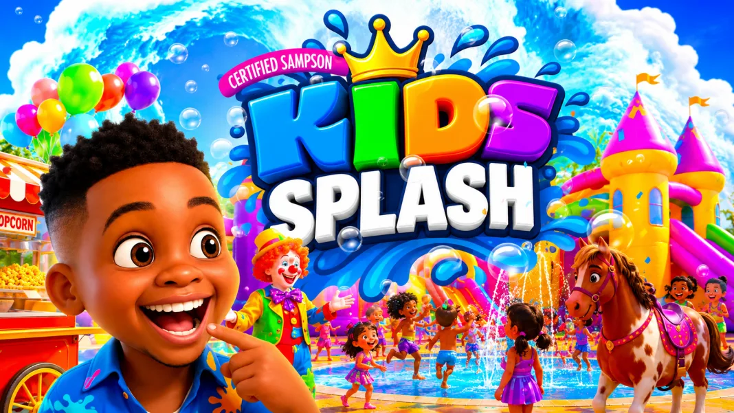 Ezekiel Sampson Launches Debut Family Event, Kids Splash