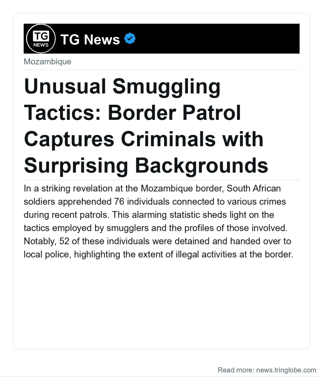Unusual Smuggling Tactics: Border Patrol Captures Criminals with Surprising Backgrounds