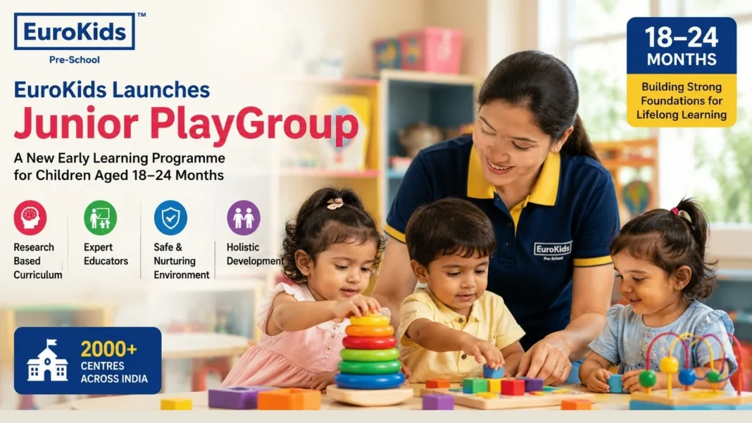 EuroKids Launches Junior PlayGroup for Toddlers as Young as 18 Months
