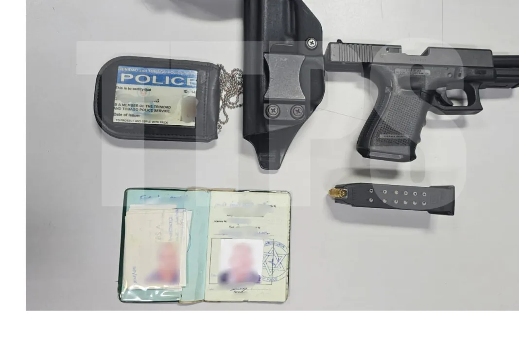 Police Recover Firearm, Ammunition and Police-Issued Items in Couva Anti-Crime Operation