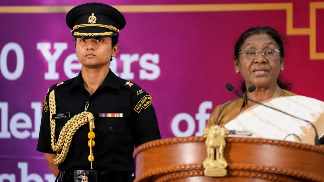 Major Navya Shekhawat Makes History as First Woman Army ADC to President