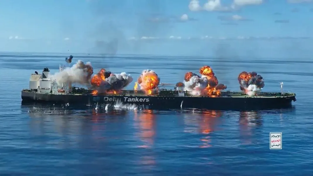 Houthi Threats Force Four More Oil Tankers to Divert from Red Sea