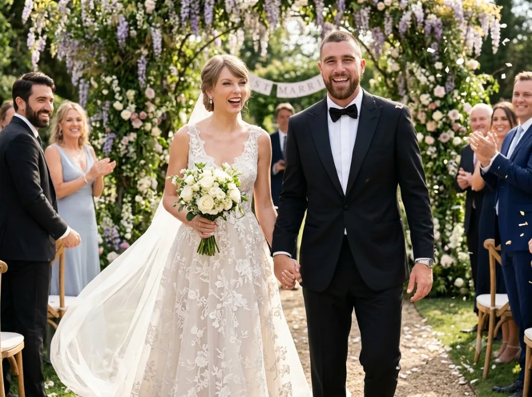 Taylor Swift Ties the Knot with Travis Kelce in Star-Studded NYC Wedding