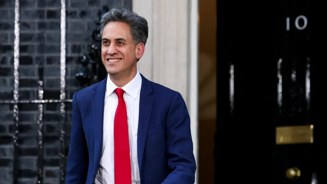Ed Miliband named UK foreign secretary: net-zero architect sparks controversy at home and abroad