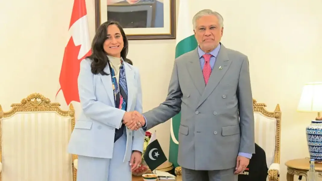 Pakistan, Canada Vow to Boost Trade and Investment as FM Anand Visits Islamabad