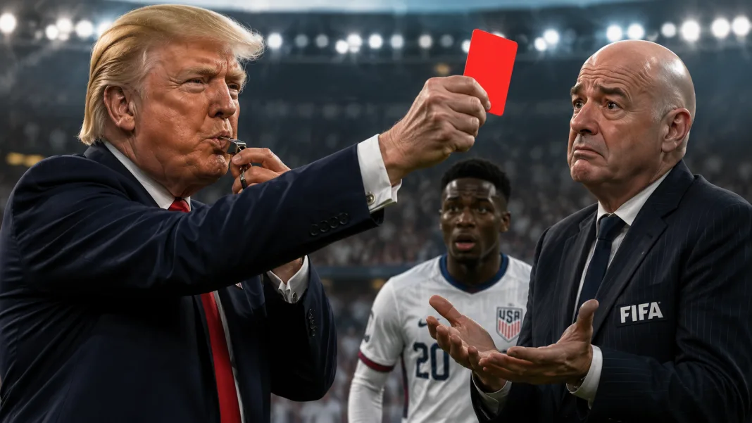 Trump Calls for FIFA Review of Balogun’s Controversial Red Card