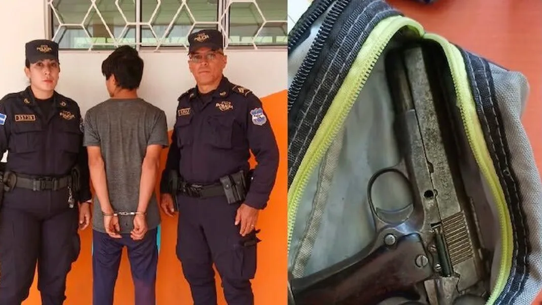 Detienen a adolescente que disparó arma en escuela de Santa Ana e hirió a compañero