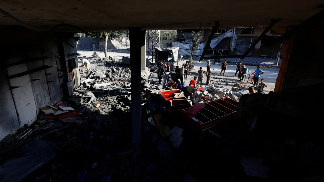 Israeli airstrike kills 8 at Gaza funeral, drawing condemnation