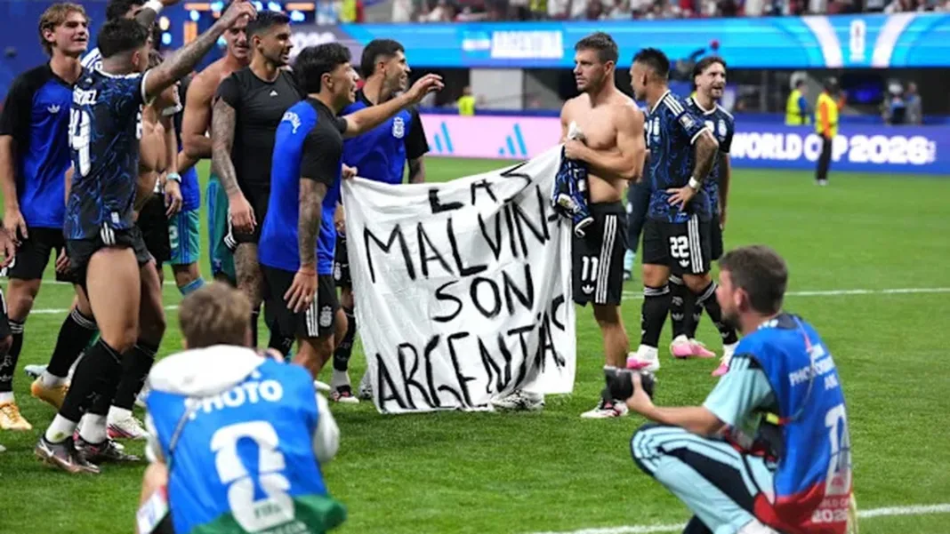 Argentina Face FIFA Disciplinary Action Over Falklands Banner After World Cup Semi-Final