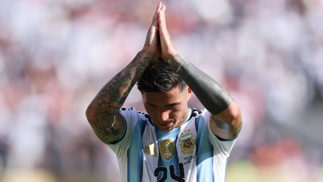 Enzo Fernández Defends Argentina’s World Cup Campaign Amid Controversy After Red Card