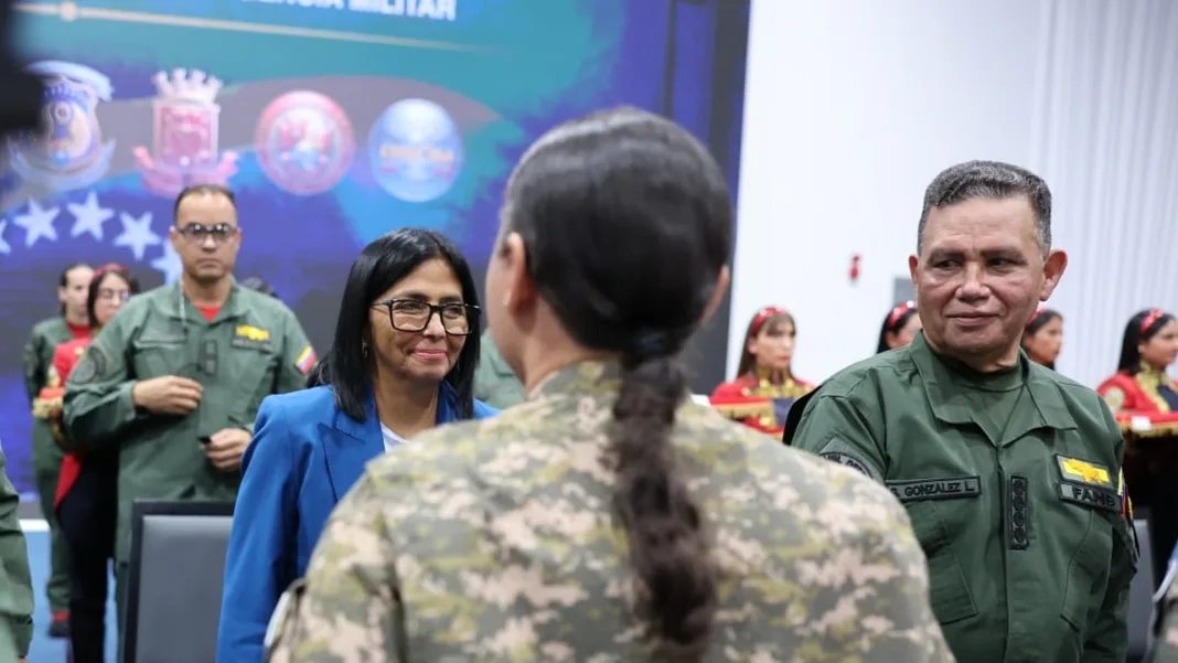 Delcy Rodríguez Leads Military Promotions for Presidential Guard and DGCIM