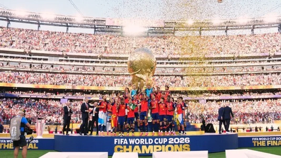Sheinbaum Congratulates Spain, Hails Tri-Nation World Cup as Unity Celebration