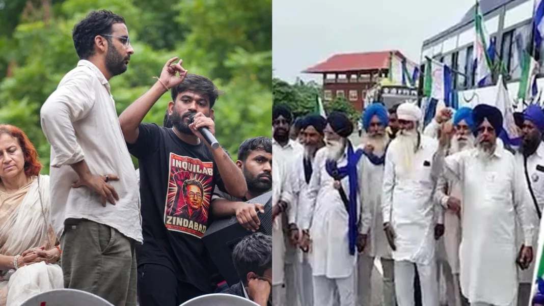 Double Protests Rock Delhi: CJP at Jantar Mantar, Farmers March Against India-US Trade Deal