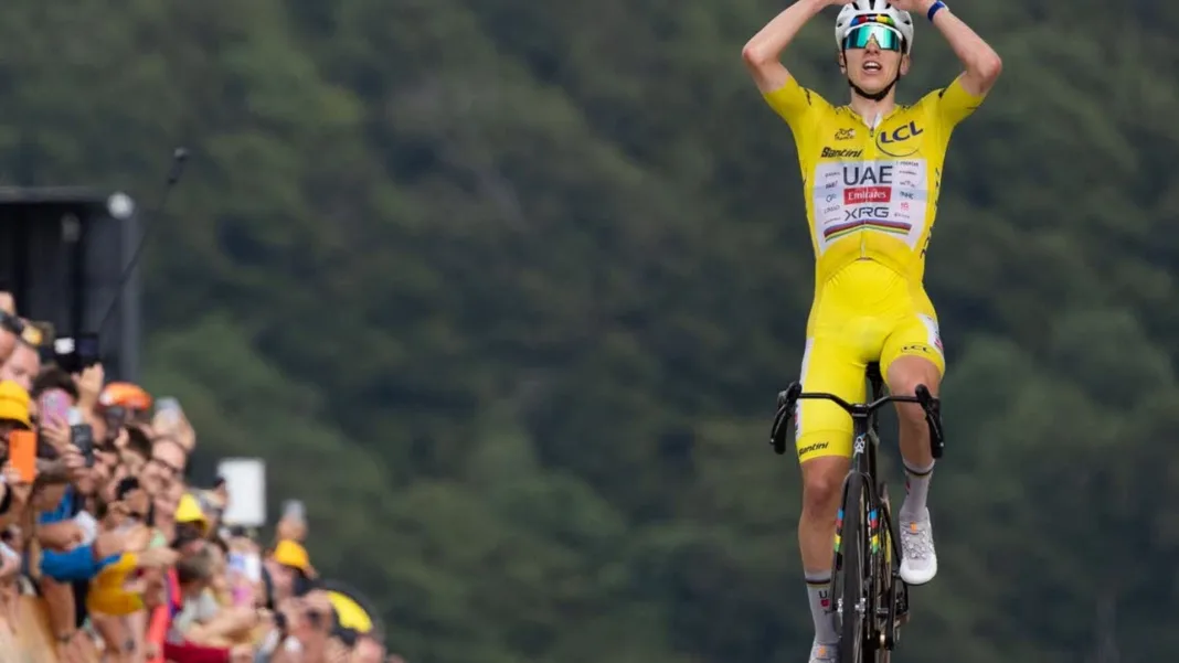 Pogacar écrase l’étape alsacienne, Seixas s’offre le maillot blanc