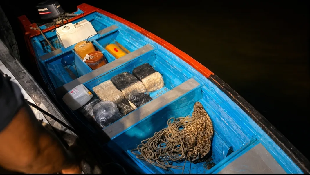 Coast Guard Intercepts Pirogue Carrying 252 Packets of Suspected Marijuana