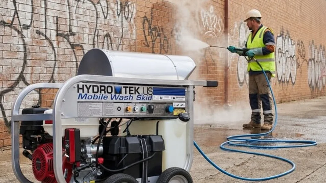 Steam Cleaning Helps Australian Councils Tidy Up Public Spaces