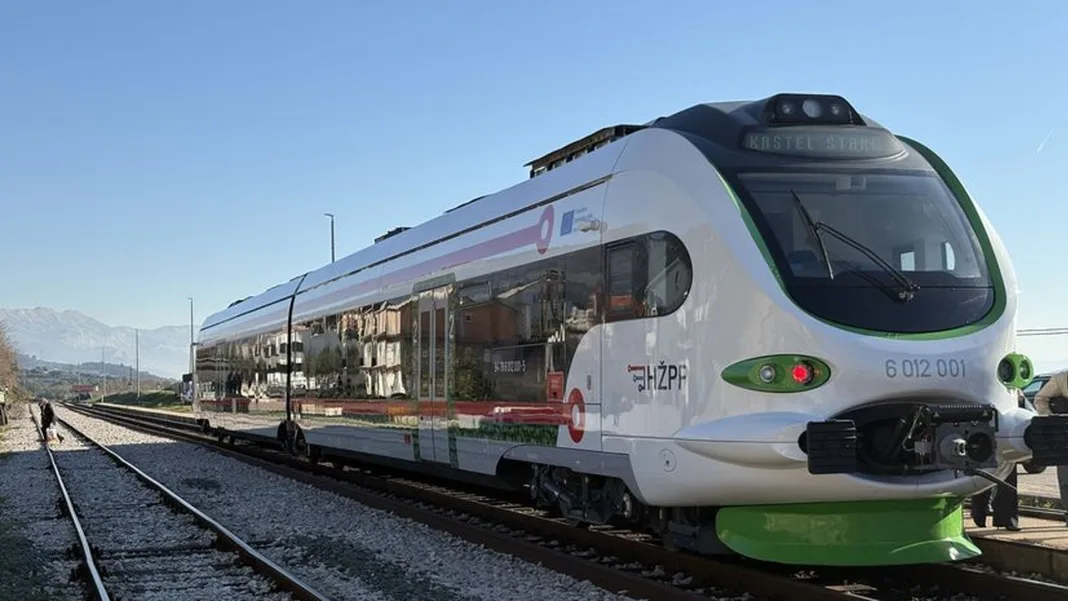 Croatia invests €53.6 million in six battery-electric trains for green rail future