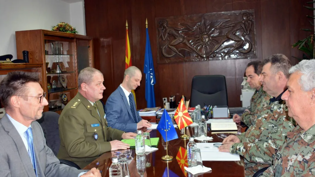 German and Macedonian Defence Chiefs Strengthen Military Ties in Skopje Talks