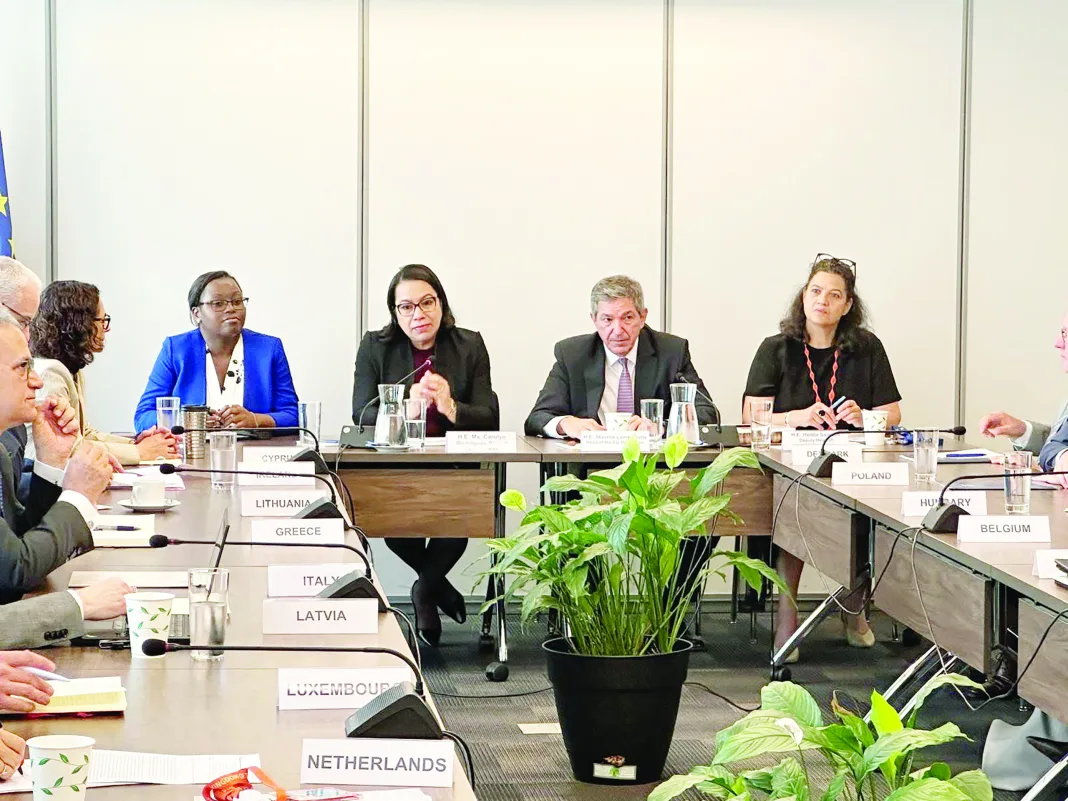 Guyana: Guyana’s Rep Carolyn Rodrigues-Birkett Seeks EU Support for UN Secretary General Bid