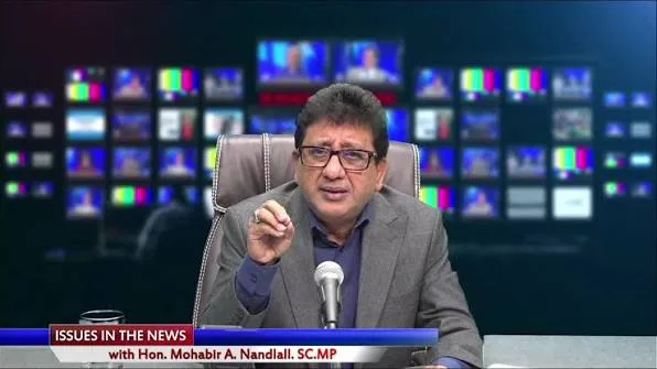 Guyana: Because We Care Grant Not for TVs or Stereos, Nandlall Tells Parents