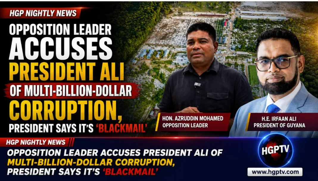 Guyana: Opposition Leader Accuses President Ali Of Corruption, President Responds