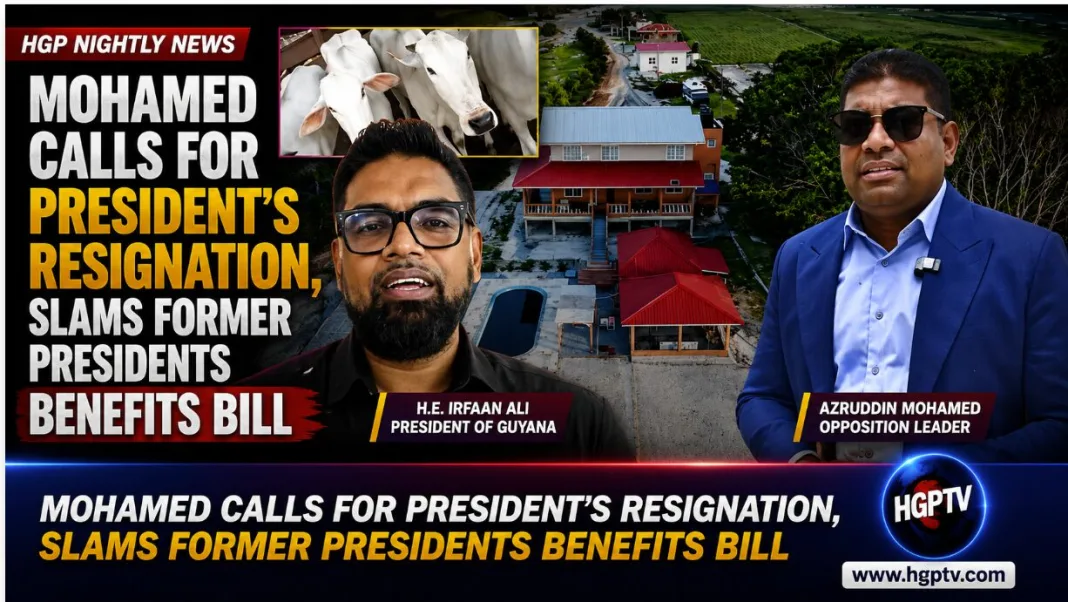 Guyana: Opposition Leader Calls for President’s Resignation Amid Controversies