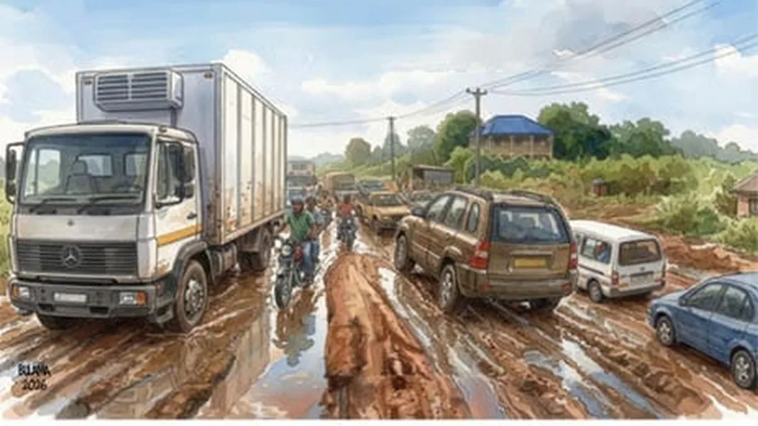 Bida-Lapai: The 70km road where motorists spend days