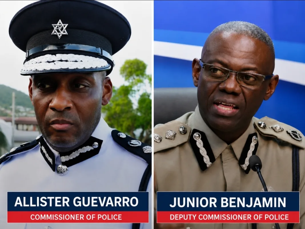 Guevarro on Emergency Leave; Benjamin Leads Police Service Without Formal Acting Appointment