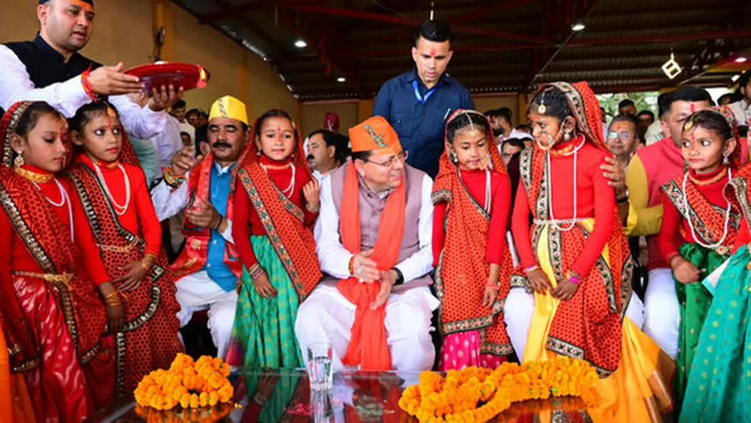 Uttarakhand CM Dhami witnesses historic Bagwal Mela at ‘Maa Barahi Dham’; highlights faith, folk tradition