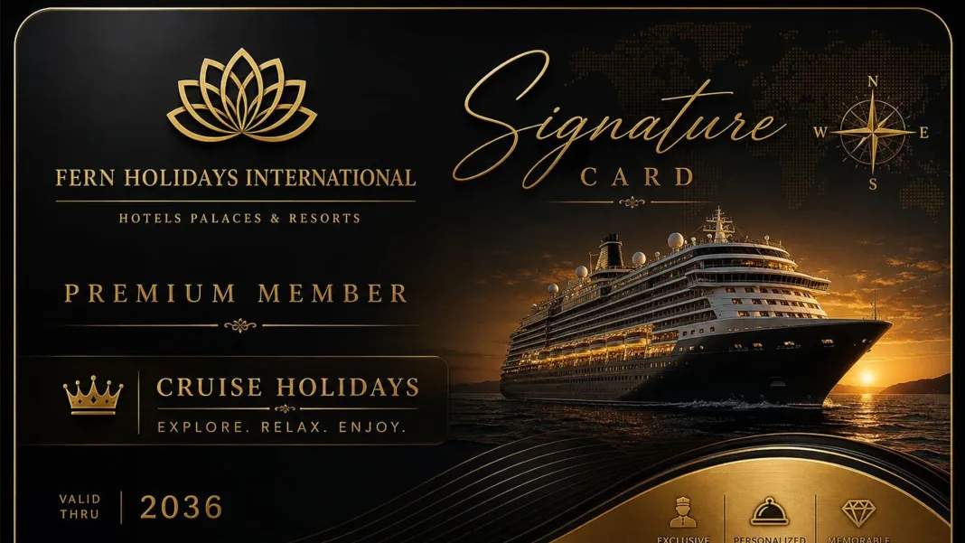 Fern Holidays International Launches Signature Card for Exclusive Cruise Holidays