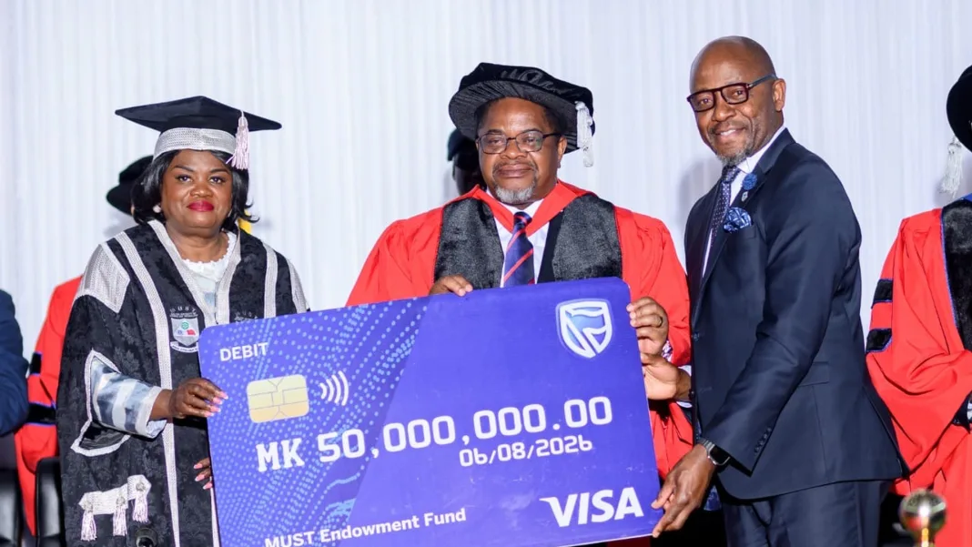 Standard Bank invests K50 million in MUST Endowment Fund