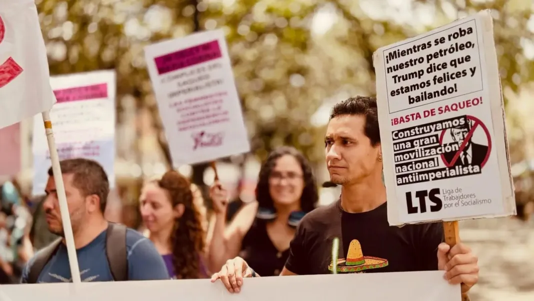 Venezuela: Leftist Groups Rally Against ‘Imperialist Plundering’