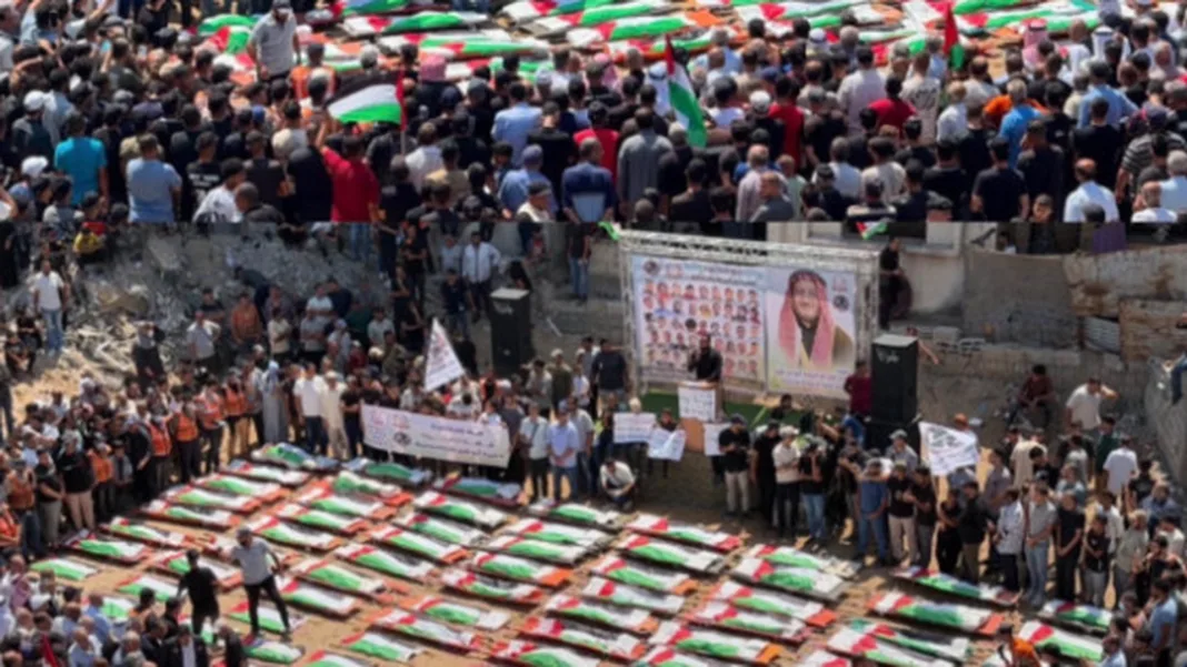 Gaza mourns victims of deadly 2023 Israeli airstrike