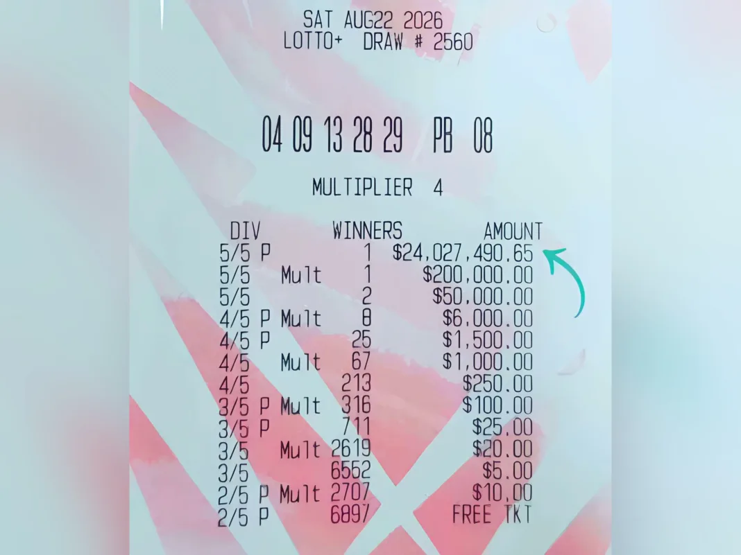Lotto Plus Player Becomes Instant Millionaire, Winning Over TT$24 Million Jackpot