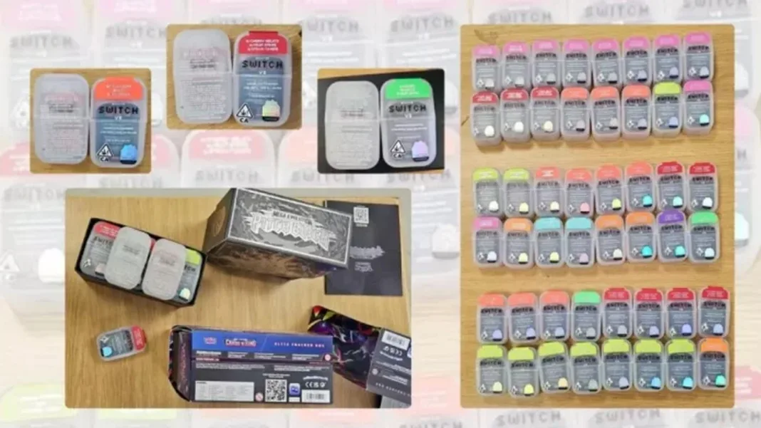 Customs find 48 THC vapes hidden in package declared as children’s toys