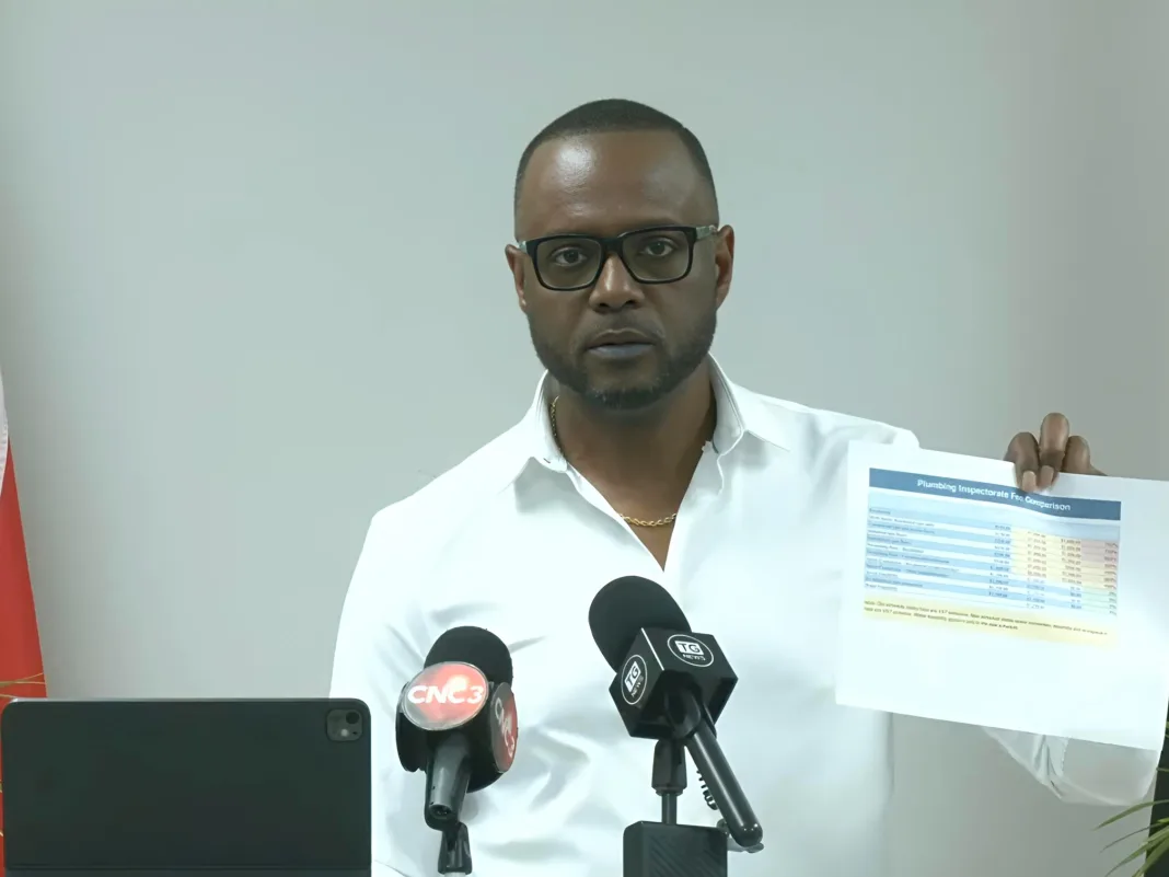 Opposition MP demands answers over new WASA development service charges.