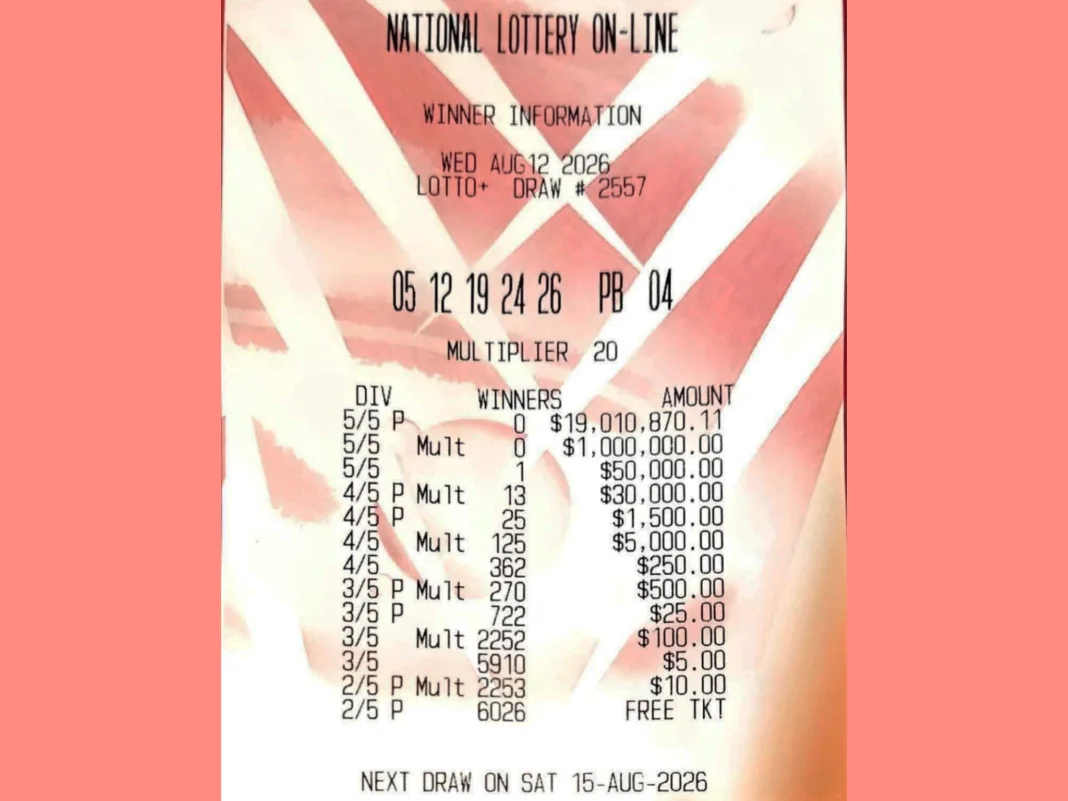 19M Lotto Plus Jackpot Rolls Over After Wednesday Night Draw