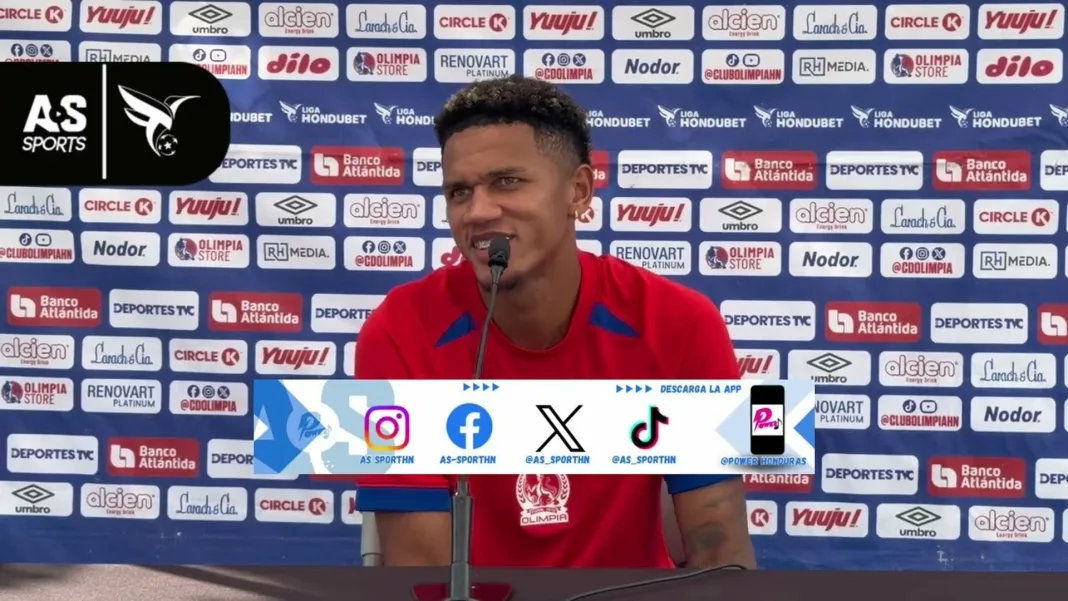 Jack Jean Baptiste sobre la posibilidad de llegar a la Selección de Honduras: “Estamos en Olimpia y acá se abren las puertas”