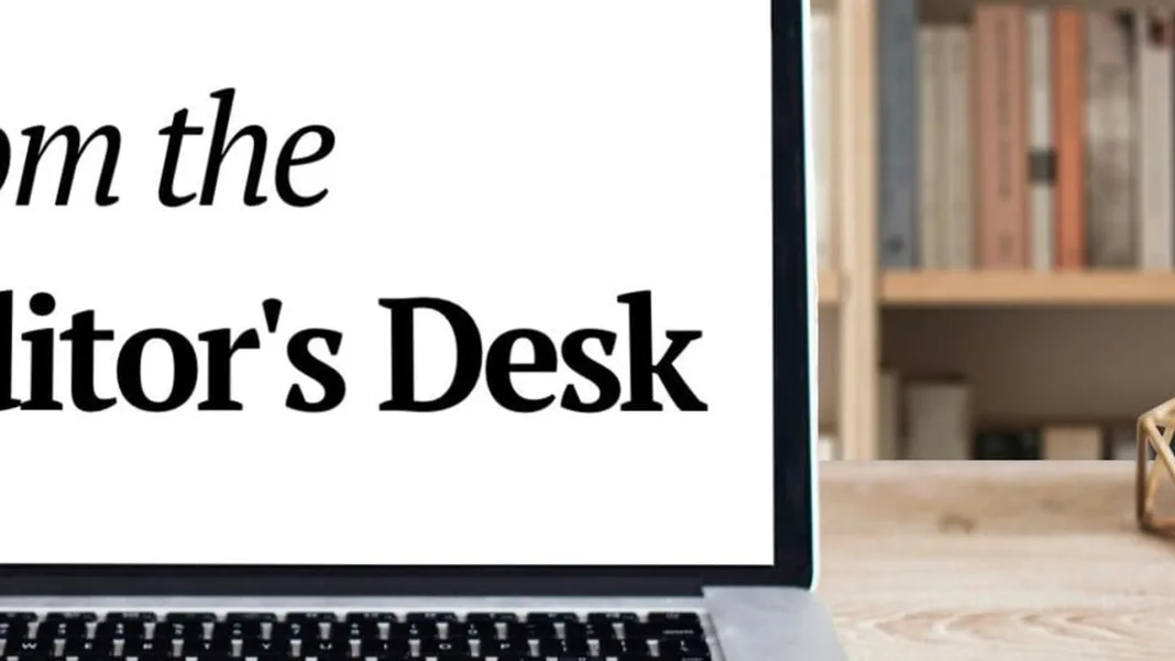 From the editor’s desk