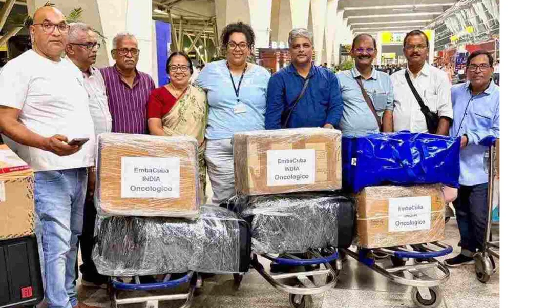 Amigos de India donan medicinas a hospitales en Cuba