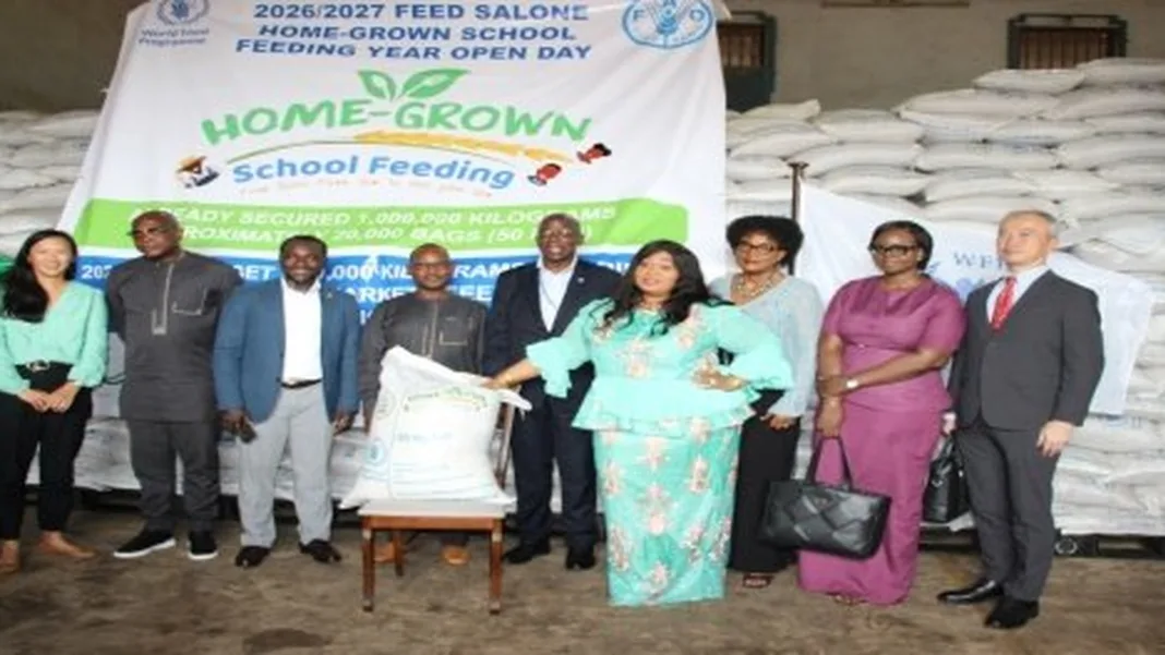WFP Procures Over One Million Kilograms of Local Food for Sierra Leone’s School Feeding Programme