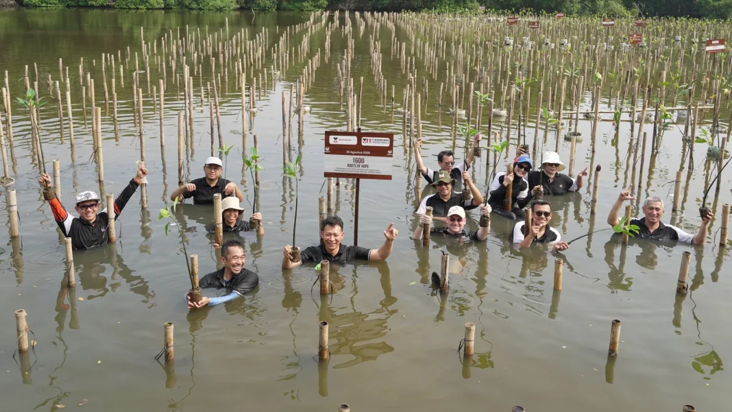 Dukung ESG, Menarini Indonesia Tanam 1.600 Mangrove di Jabar dan Jakarta Utara
