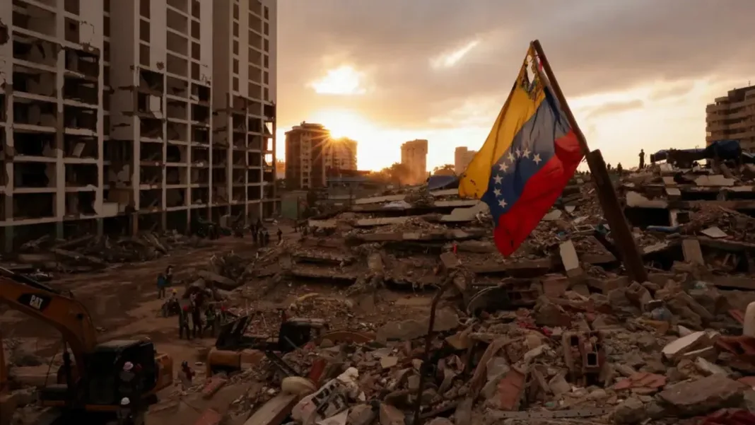 Venezuela demuele el primer edificio en la región devastada por los recientes terremotos