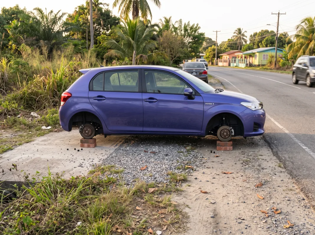 Vehicle Rims Theft Sparks Security Concerns at Popular FOC