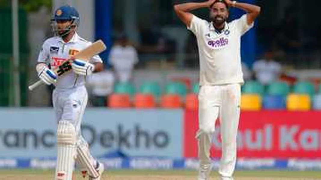 Unyielding Dinusha, spirited tail hold off India to save Colombo Test
