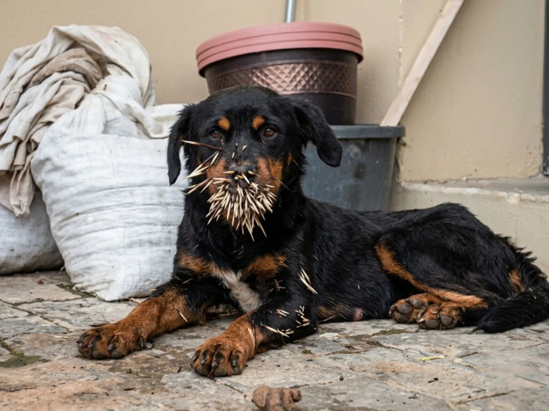 Dog Found After Porcupine Encounter in Maracas Valley Sparks Community Search